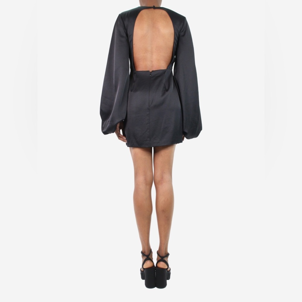 Significant Other Black Holly Mini Dress - Size 6 - Picture 2 of 3